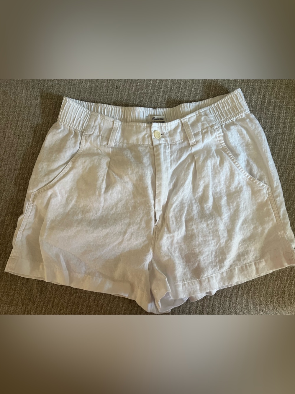 Madewell linen shorts